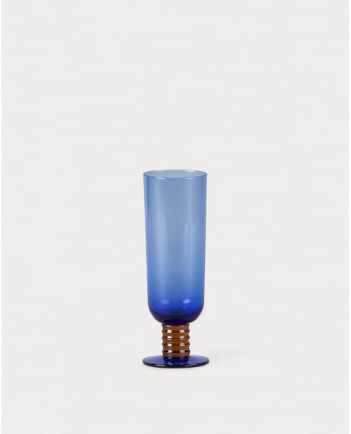 Pack of 4 Crystal Champagne Glasses Riva