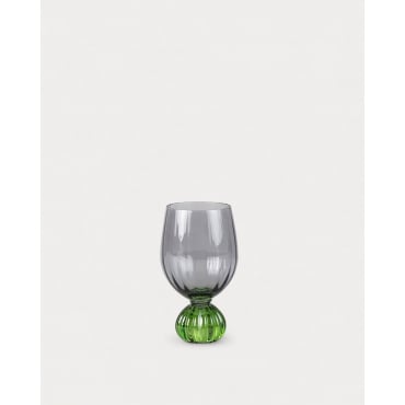 Pack of 4 Miah Glass Goblets Darkly glass - The Masie