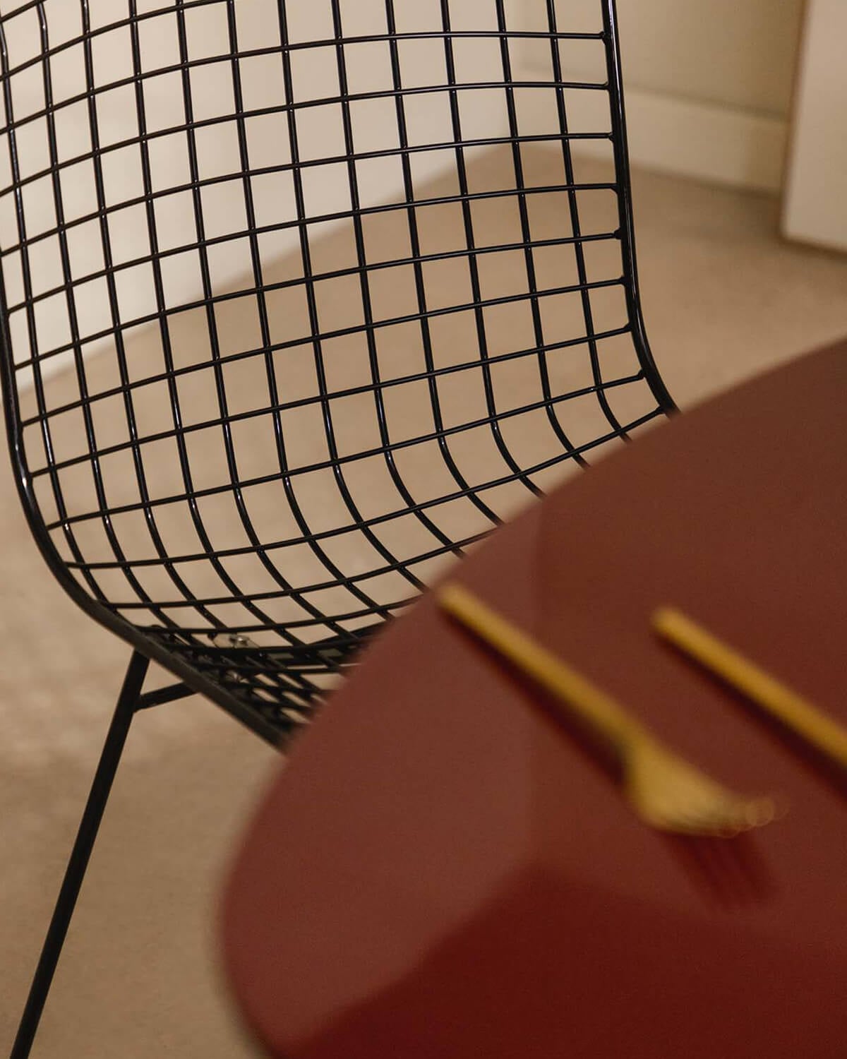 Pack 2 Steel Dining Chairs Aras High Back Trend, gallery image 3