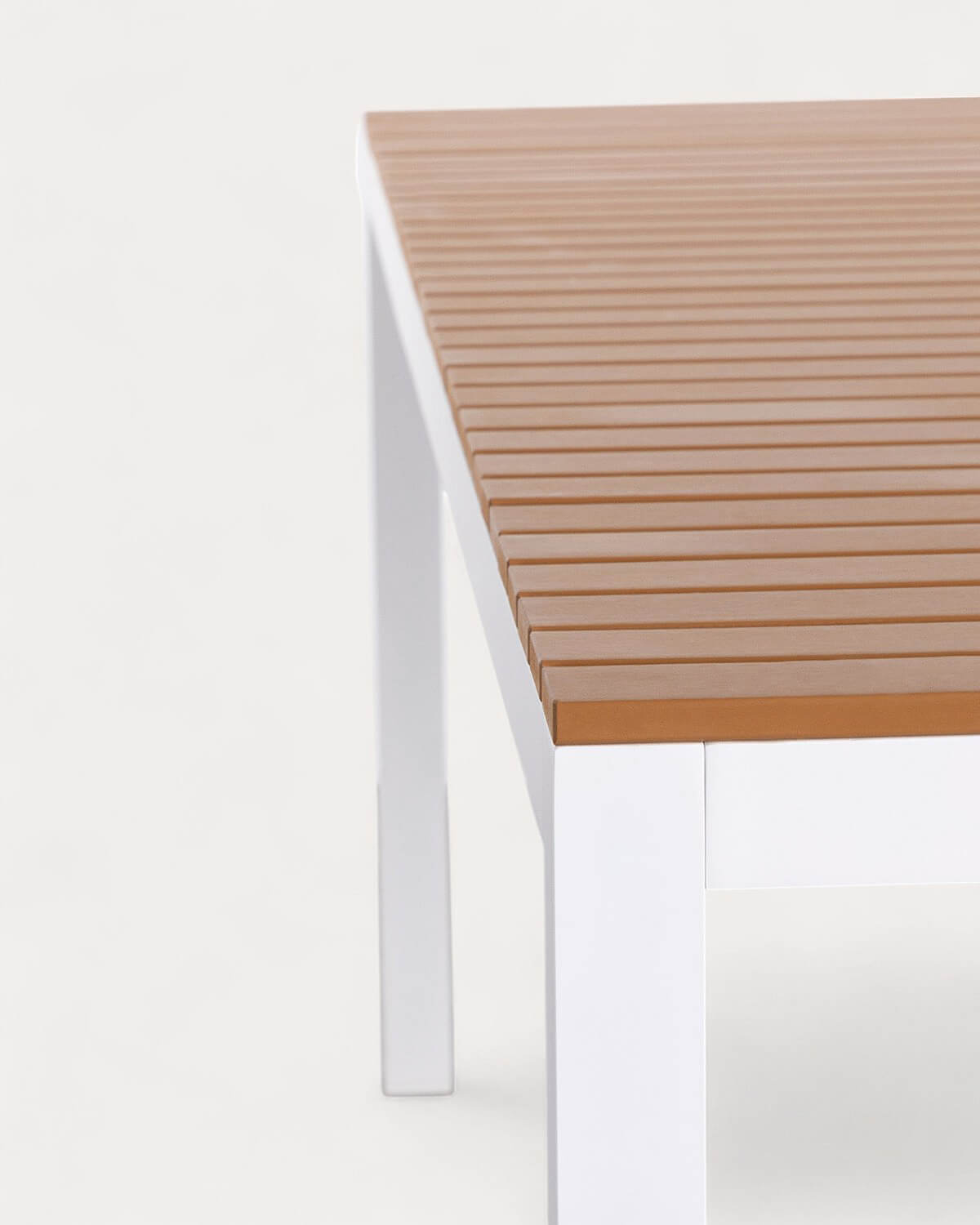 Aluminium Table (180x90 cm) and 6 Outdoor Chairs Set Korce, gallery image 6