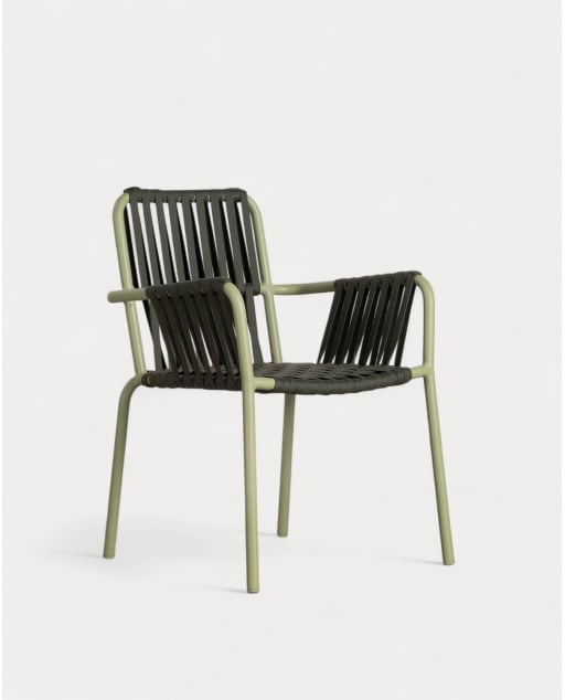 Aluminium and Rope Dining Chair Drian Trend