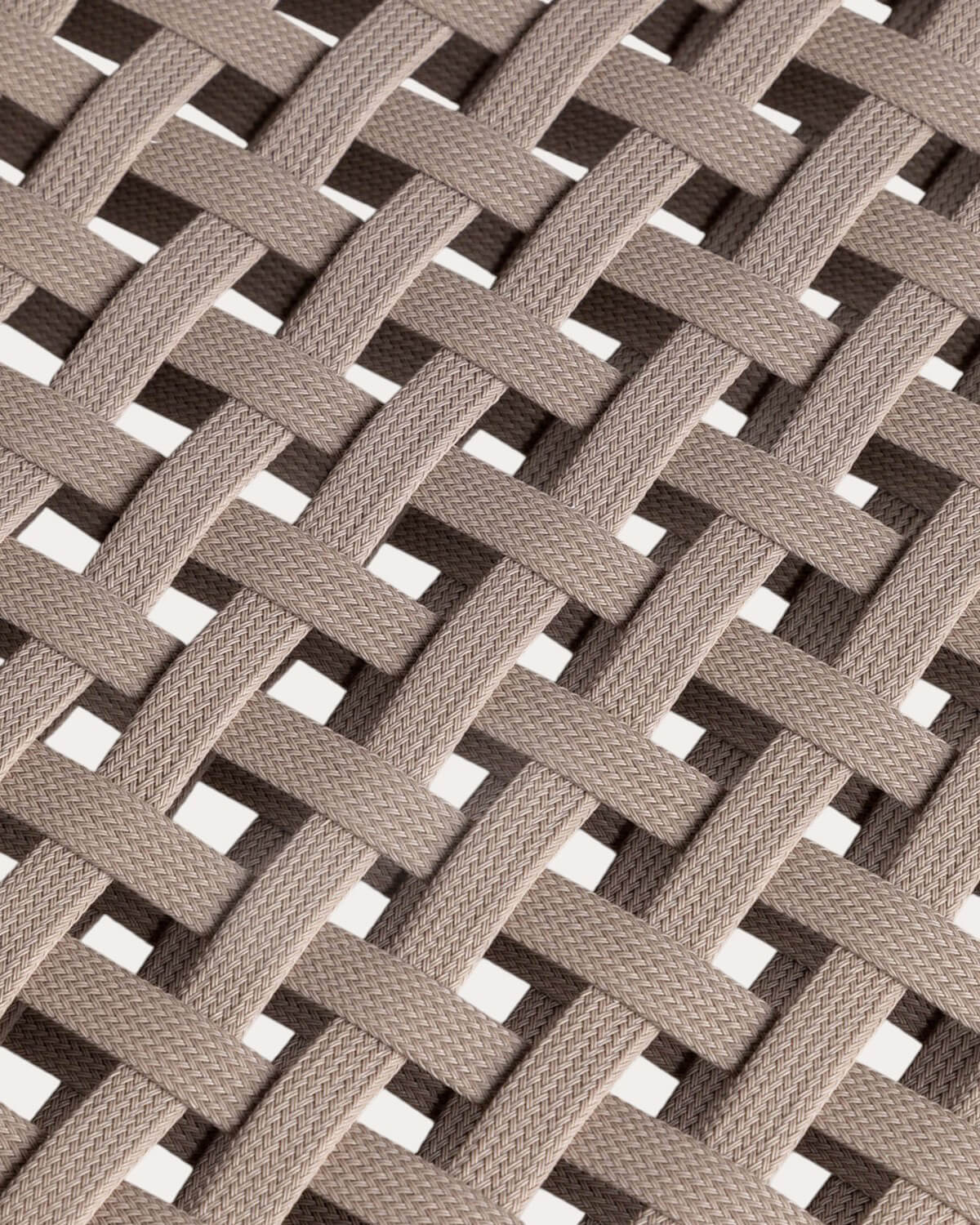 Pack 4 Dining Chairs with Aluminium Armrests and Rope Drian Trend, gallery image 6