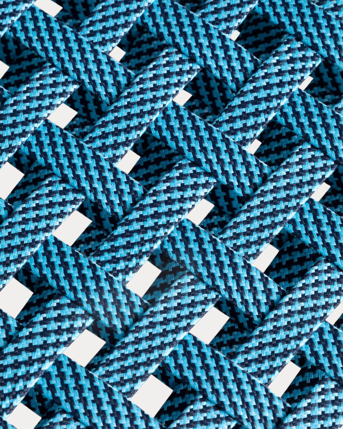 Pack 4 Dining Chairs with Aluminium Armrests and Rope Drian Trend, gallery image 6