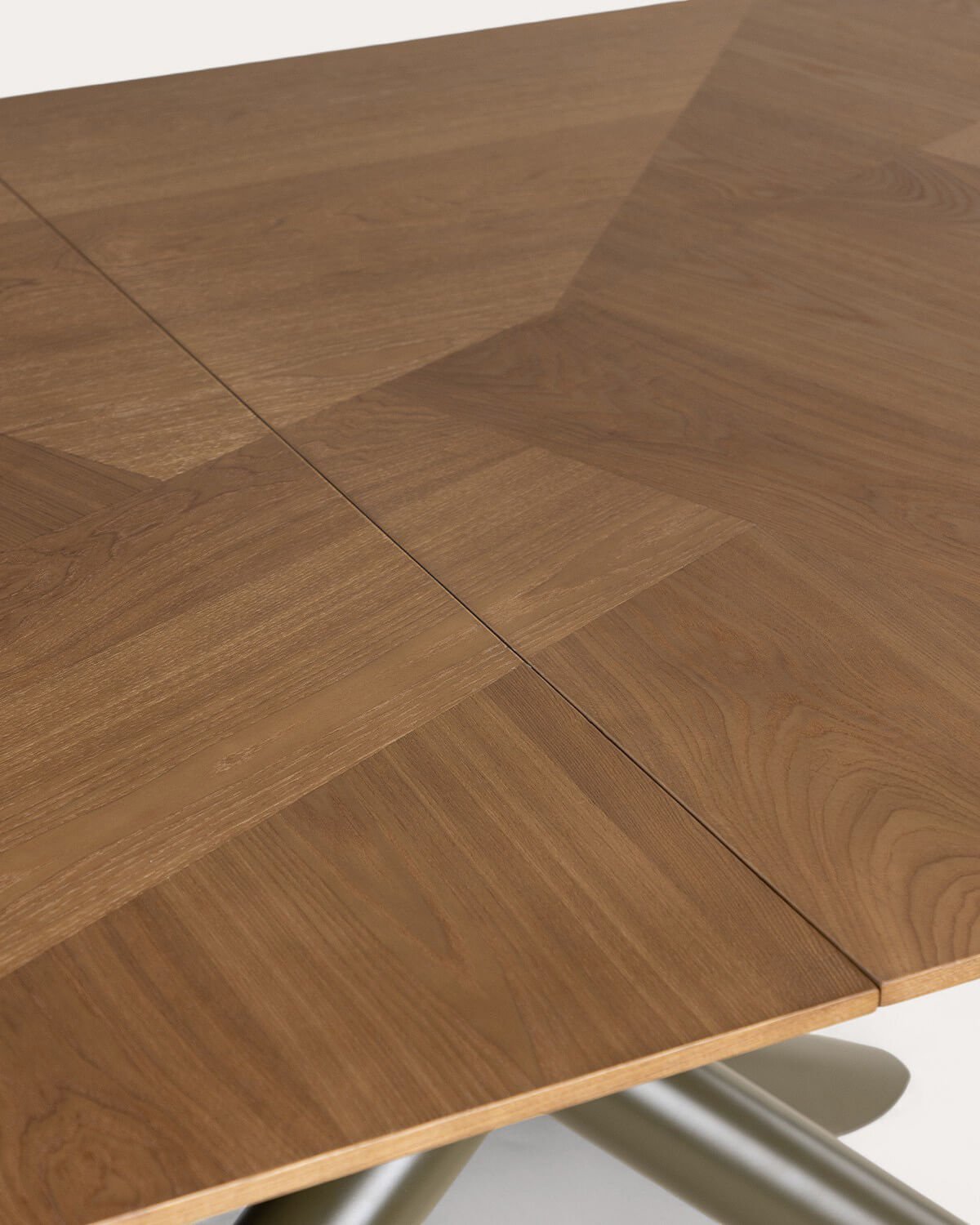 Extendable Dining Table in Wood and Metal (240x100) Bilal, gallery image 7