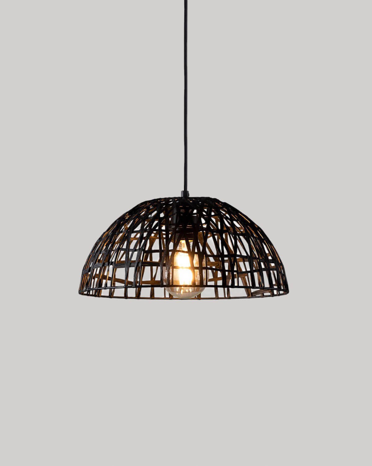 Rattan Ceiling Light Cuop , gallery image 3