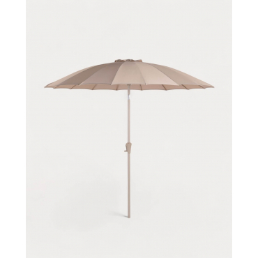 Garden and Terrace Parasol (Ø250 cm) Somer Brown Clay - The Masie