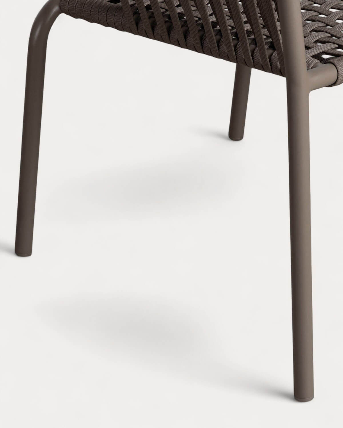 Pack of 2 Aluminium and Rope Outdoor Chairs Drian Trend, gallery image 5