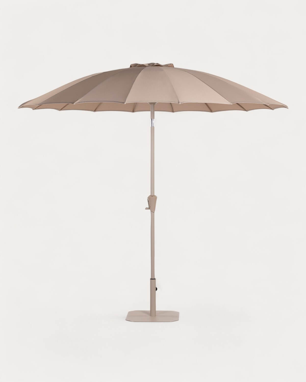 Garden and Terrace Parasol with Metal Parasol Stand Pack Somer, gallery image 1