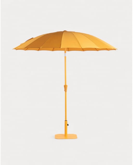 Garden and Terrace Parasol with Metal Parasol Stand Pack Somer