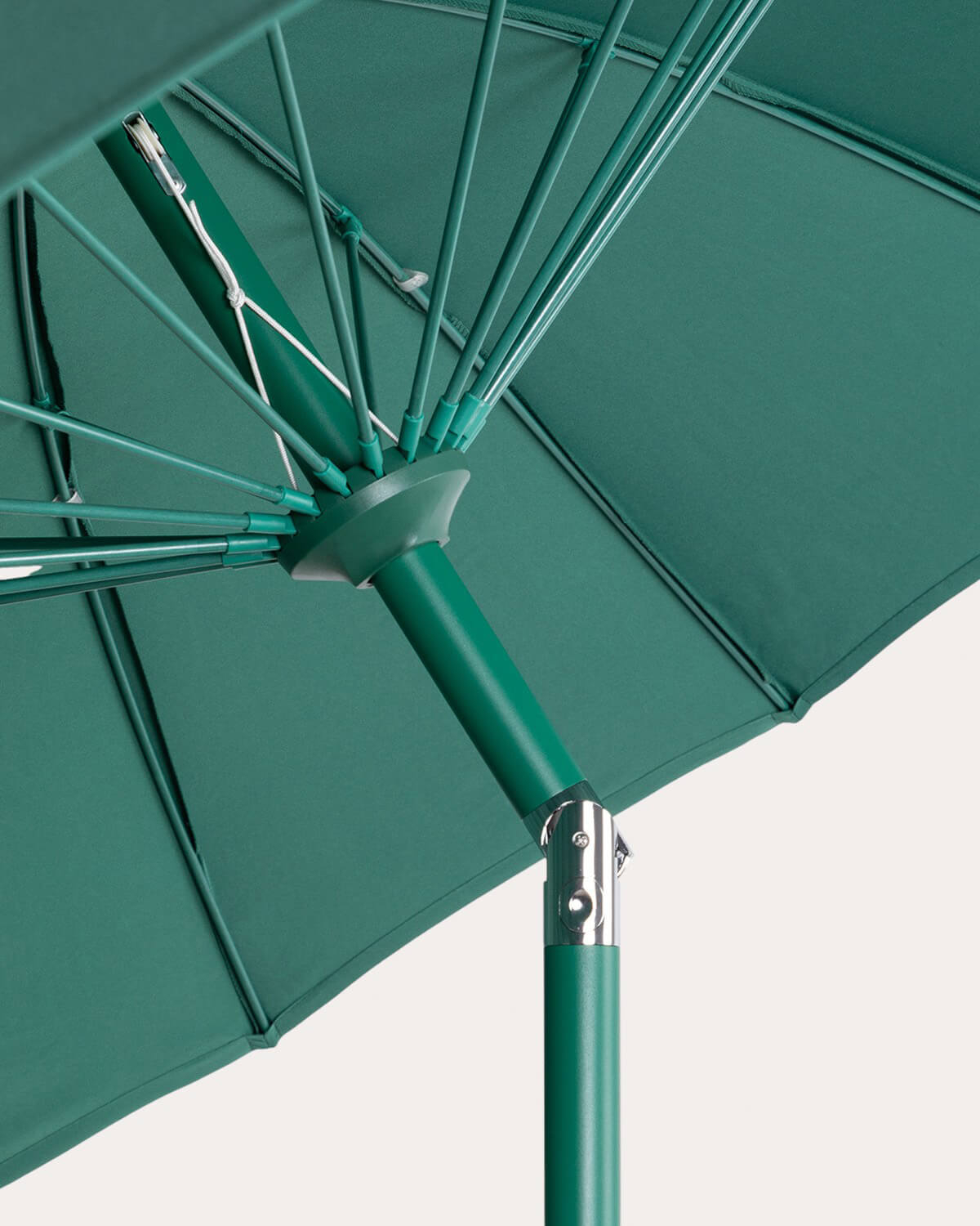 Garden and Terrace Parasol with Metal Parasol Stand Pack Somer, gallery image 6