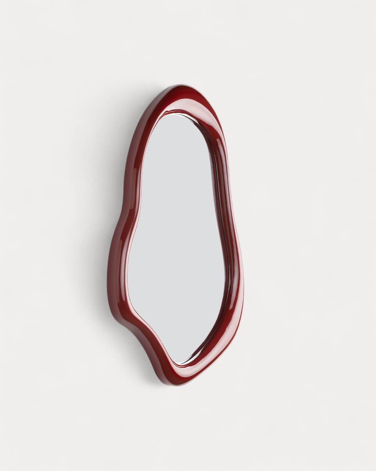 Wooden and Resin Wall Mirror (90x60 cm) Lilos, gallery image 1