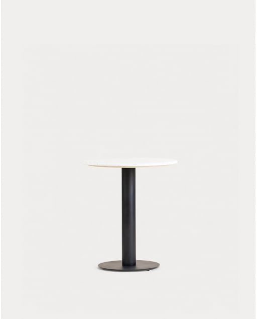 Round Terrazzo Dining Table (Ø70 cm) Habana