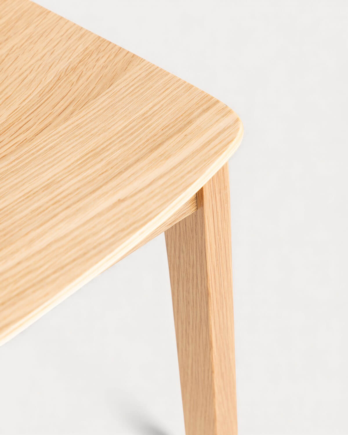 Pack of 2 Laly Oak Wooden Dining Chairs, gallery image 7