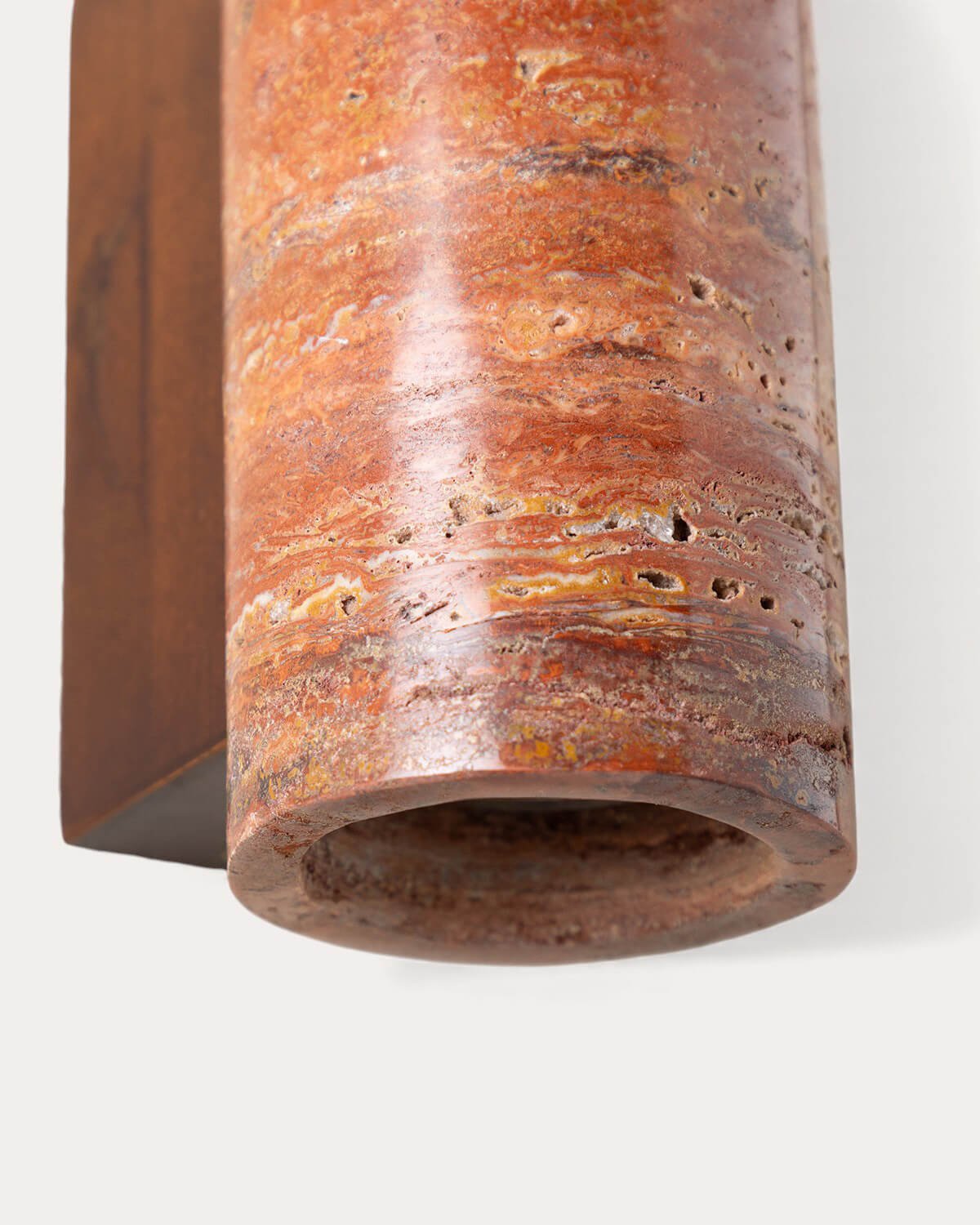 Eriel Travertine Marble Wall Sconce, gallery image 4