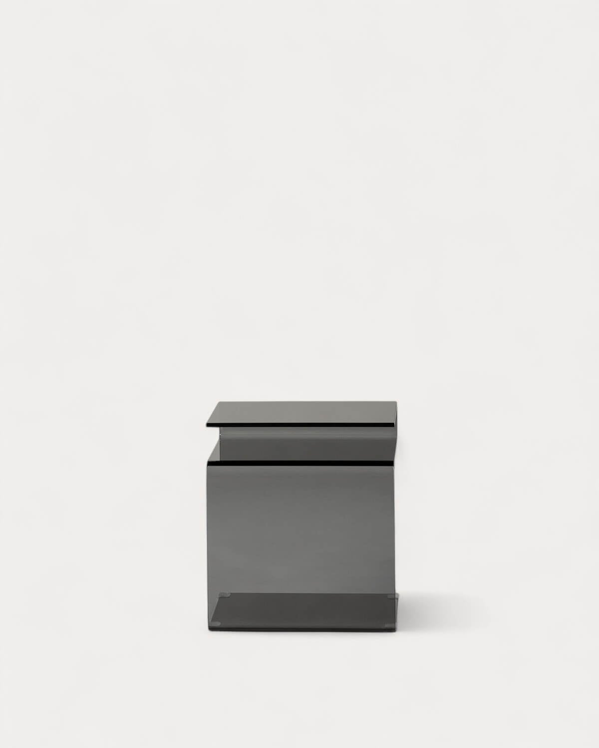 Square Glass Side Table (42x38 cm) Erox, gallery image 4