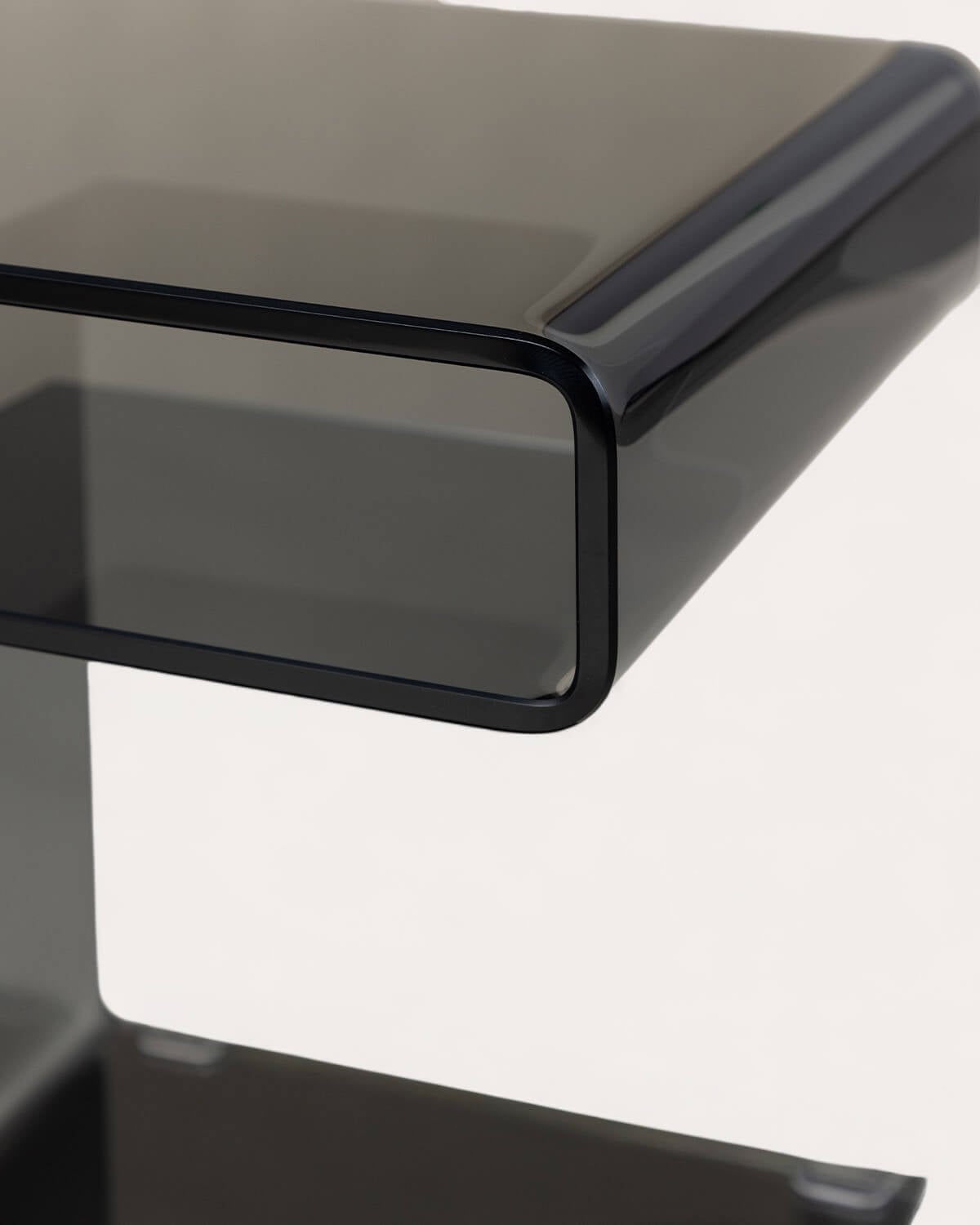 Square Glass Side Table (42x38 cm) Erox, gallery image 8