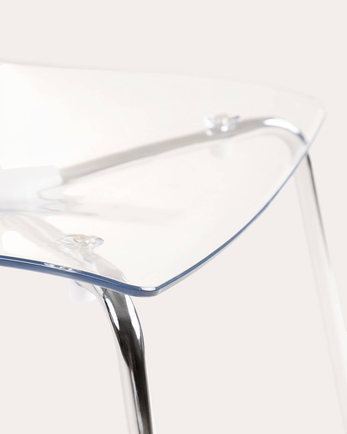 Dining Chair in Polycarbonate and Metal Samay, gallery image 6