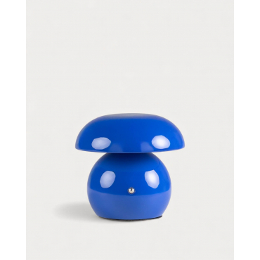 Dimmable LED Wireless Outdoor Table Lamp Yemi Blue Sapphire - The Masie