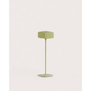Wireless Dimmable LED Outdoor Table Lamp Taluma Olive Green - The Masie