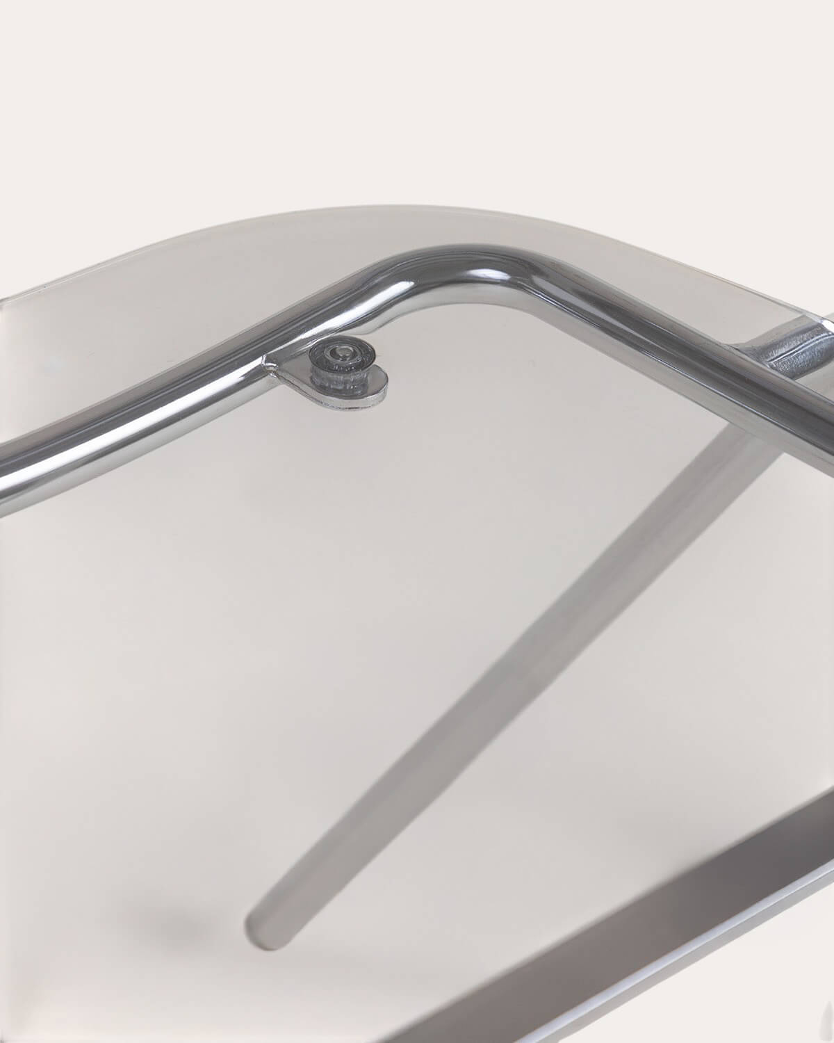 Pack 4 Dining Chairs with Polyethylene and Metal Armrests Pinha, gallery image 9