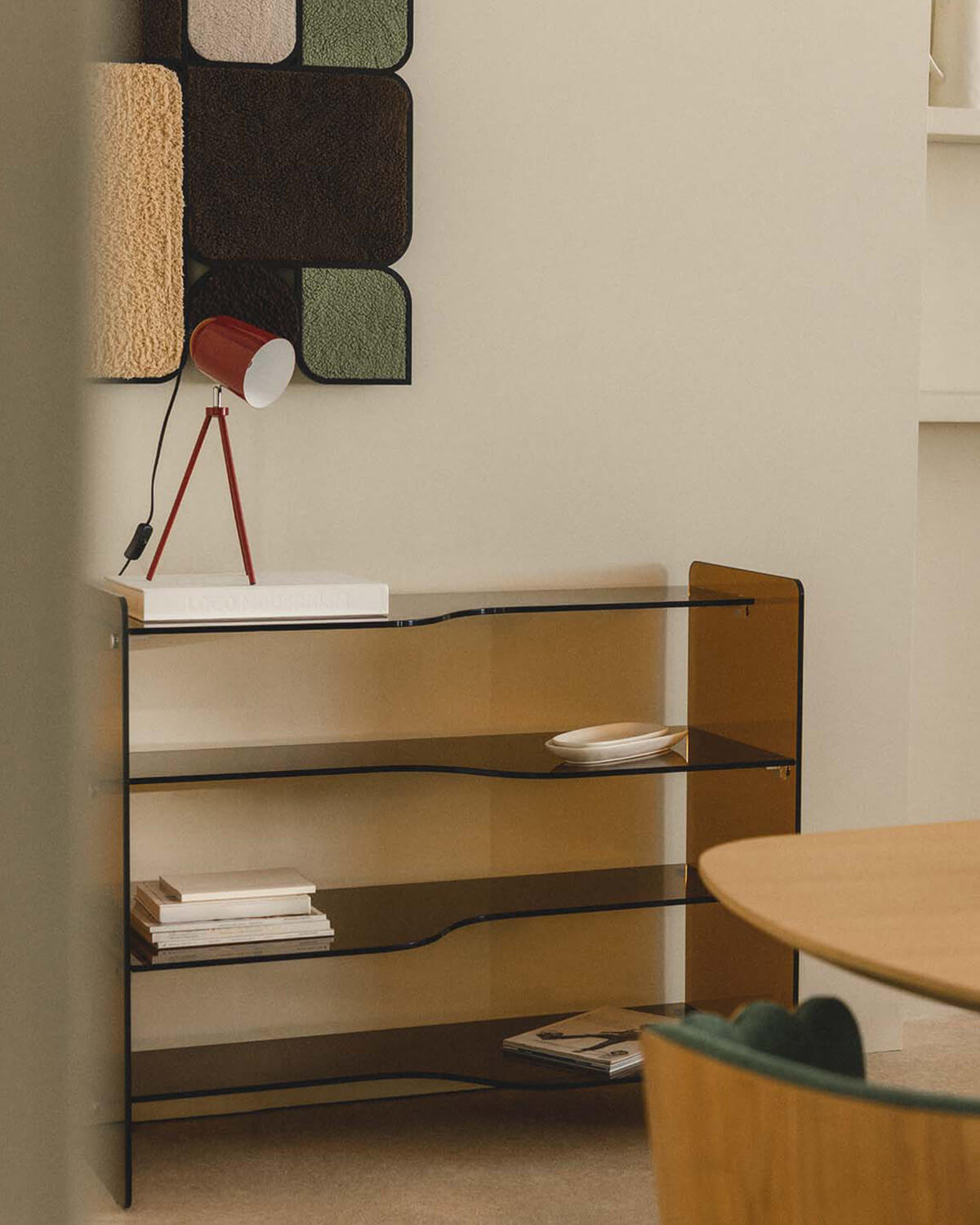 Tempered Glass Shelf (110x40 cm) Iris, gallery image 2