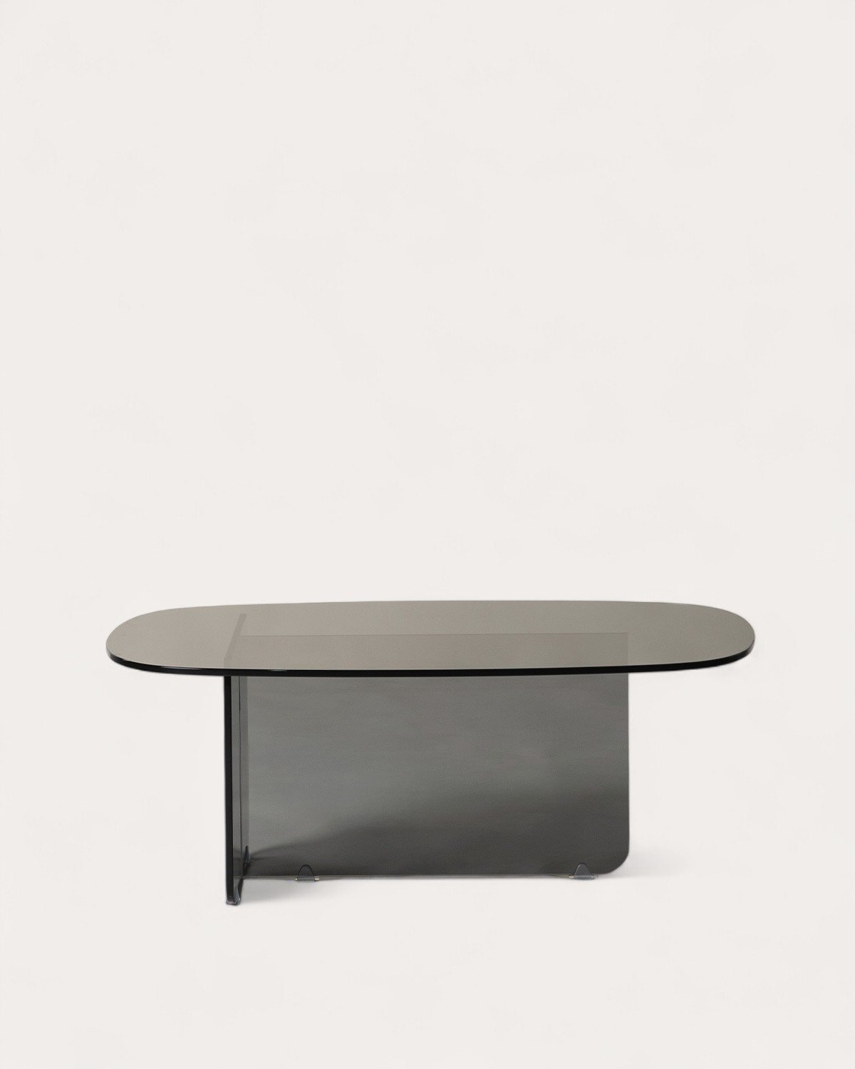 Urel Tempered Glass Coffee Table and Side Table Set, gallery image 5