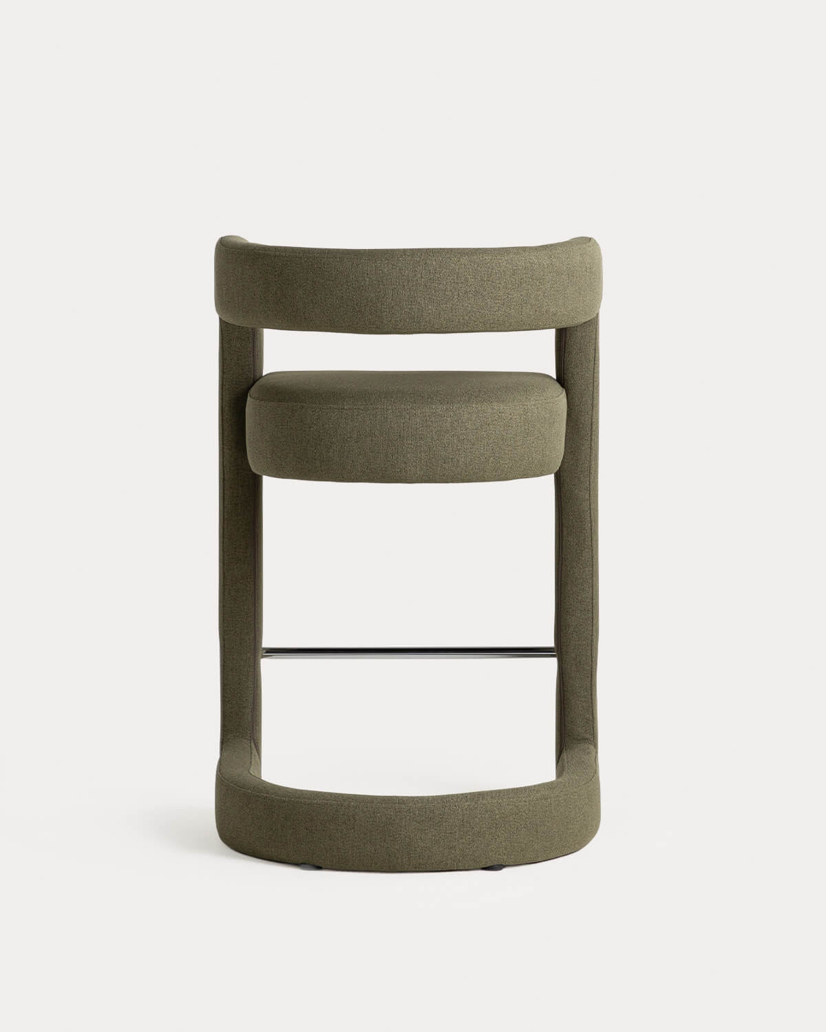 Pack of 2 High Fabric Stools (65 cm) Winsi, gallery image 4