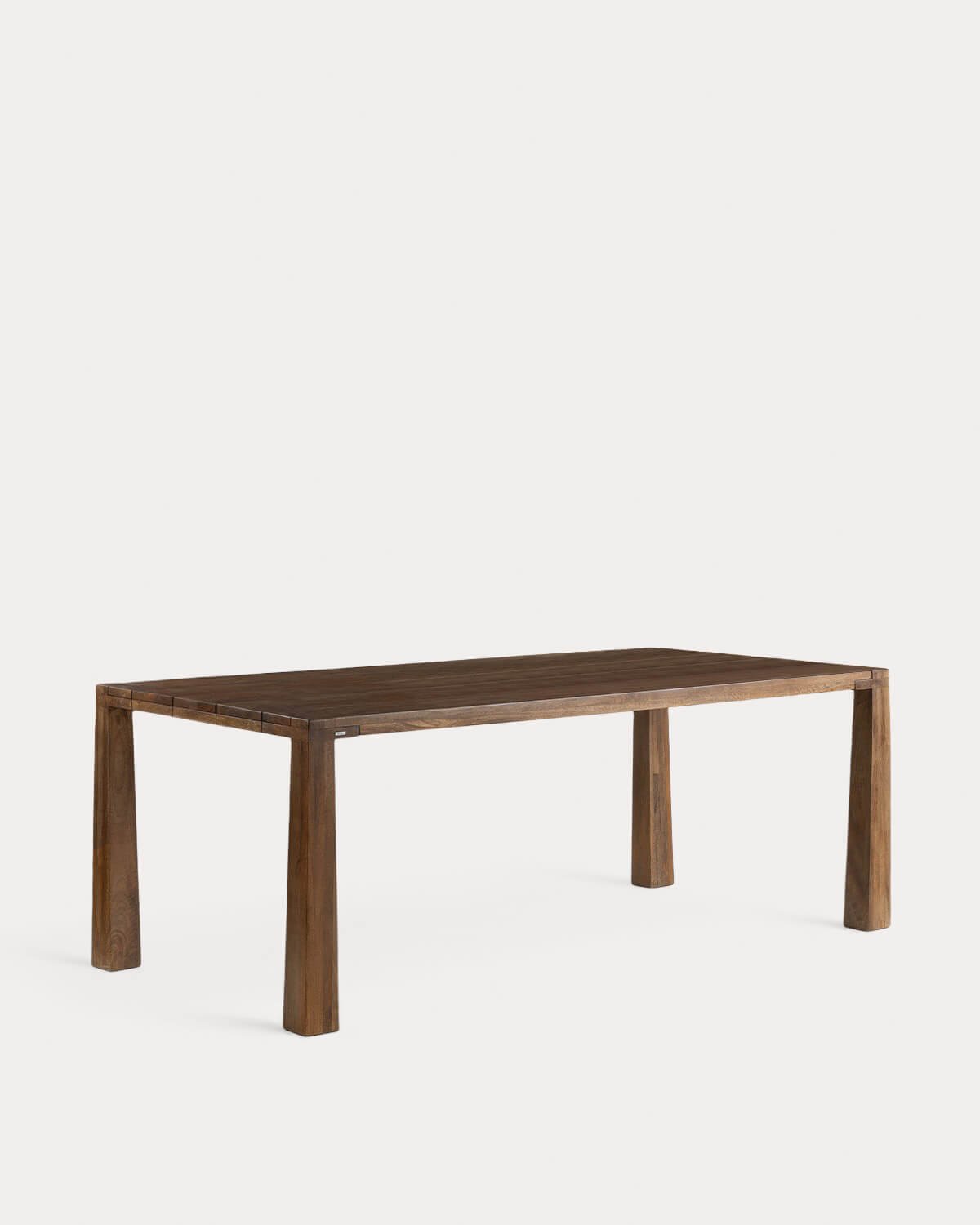 Mango Wood Rectangular Dining Table (200x100 cm) Brody, gallery image 1