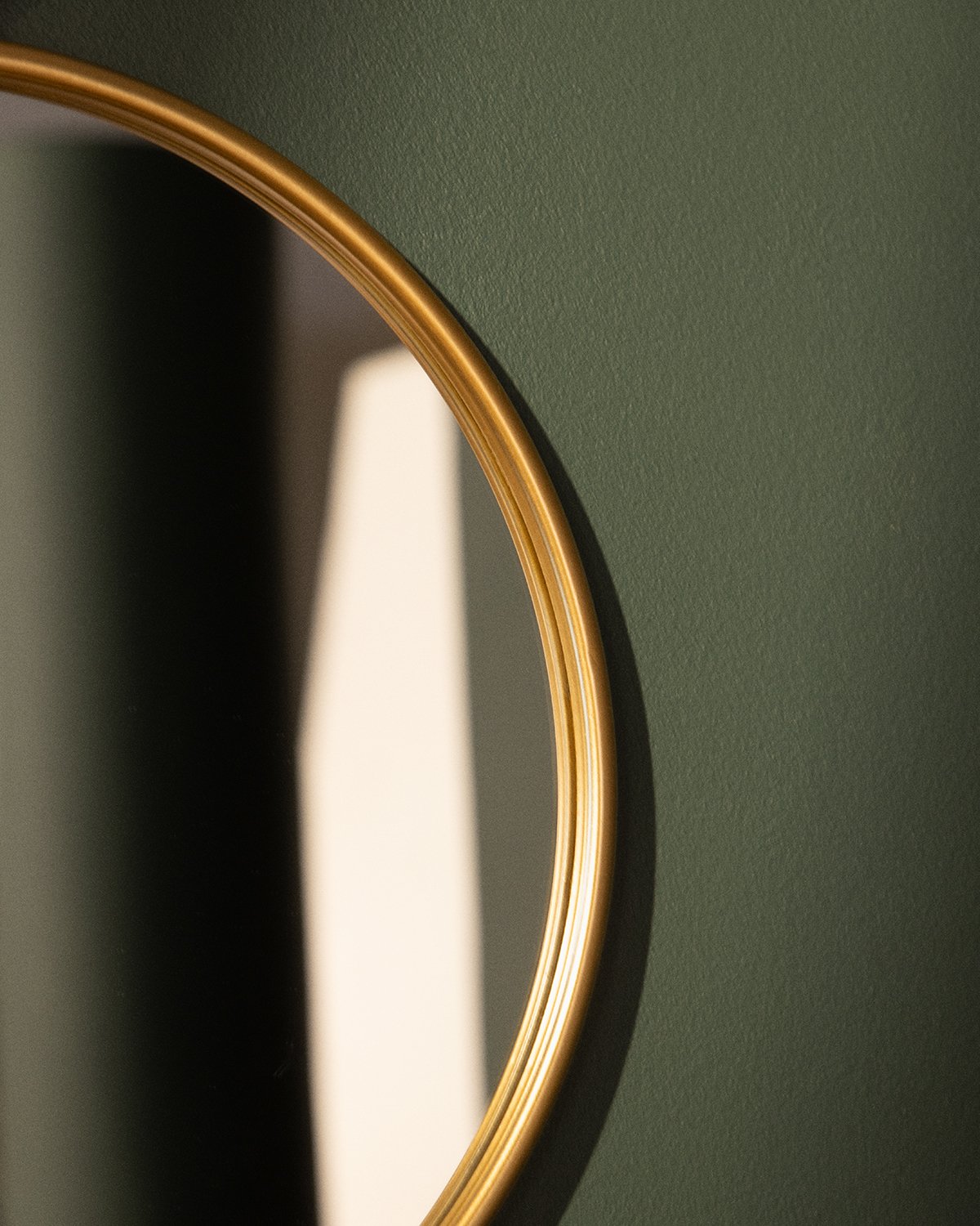 Round Metal Wall Mirror (Ø46 cm) Dario, gallery image 6