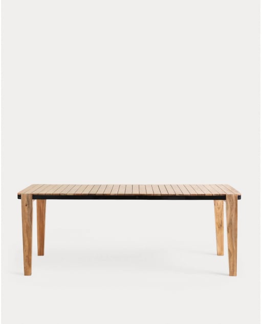 Rectangular Acacia Wood Dining Table (200x100 cm) Lizzy