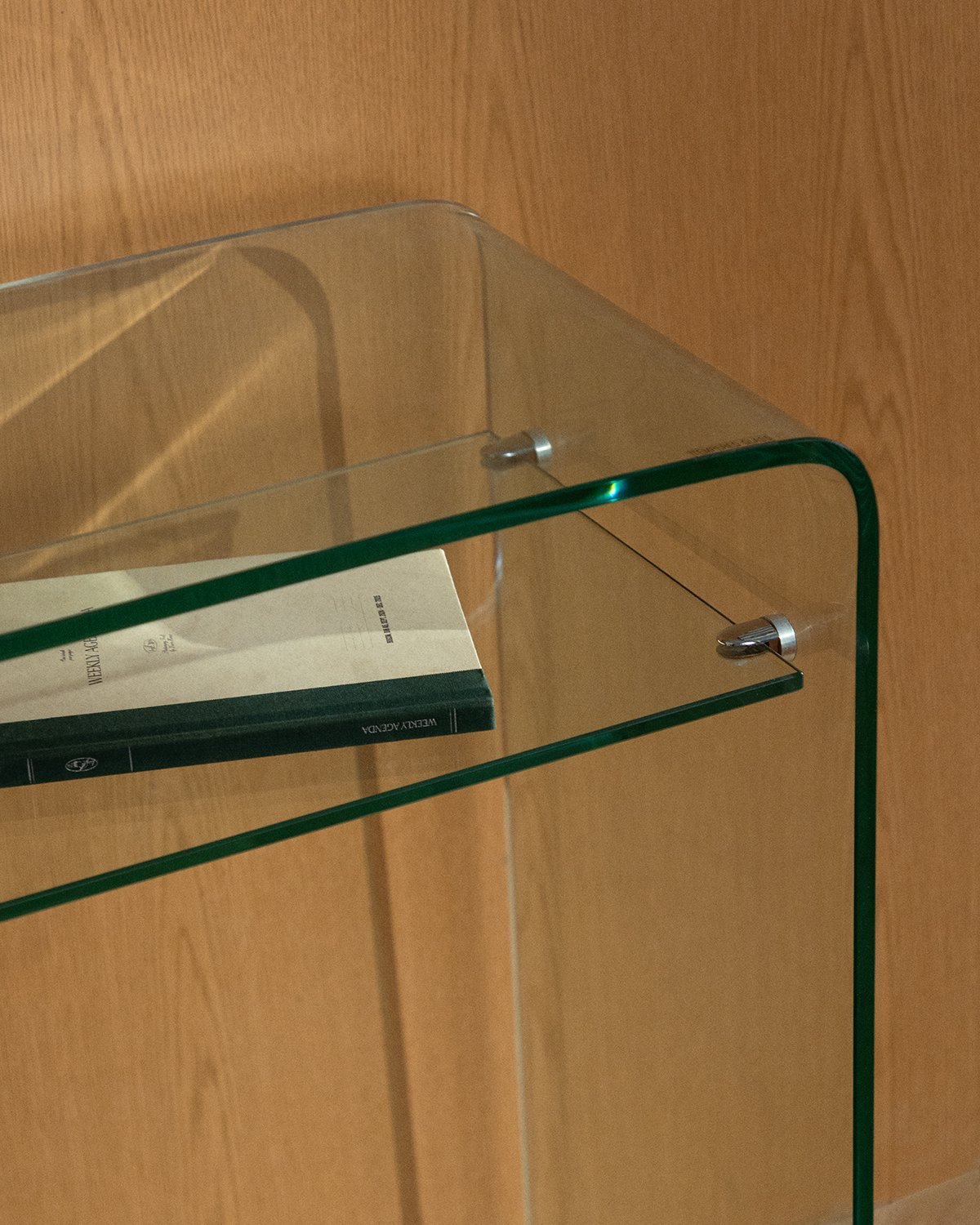 Tempered Glass Console Table (110x36 cm) Endil, gallery image 7