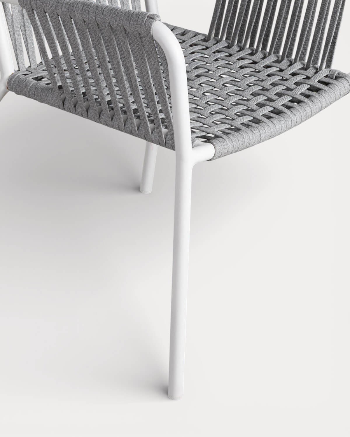 Aluminium and Rope Dining Chair Drian Trend, gallery image 6