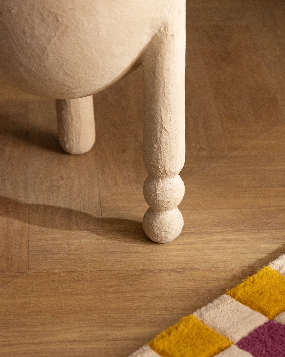 Round Marble and Metal Side Table with Storage (Ø40,5 cm) Lefti, gallery image 7