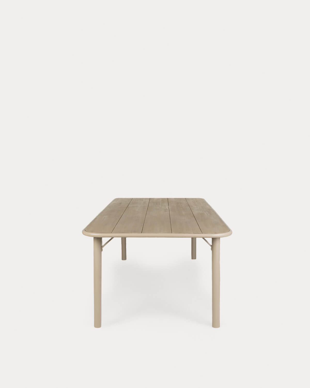 Rectangular Acacia Wood and Metal Dining Table (240x110 cm) Caitlyn , gallery image 2