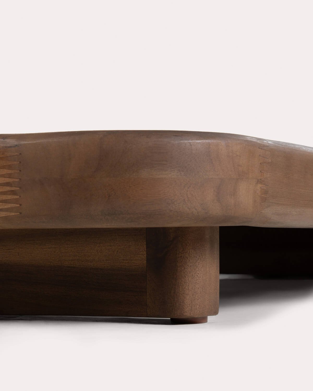 Rectangular Acacia Wood Coffee Table (148x68 cm) Redik, gallery image 4