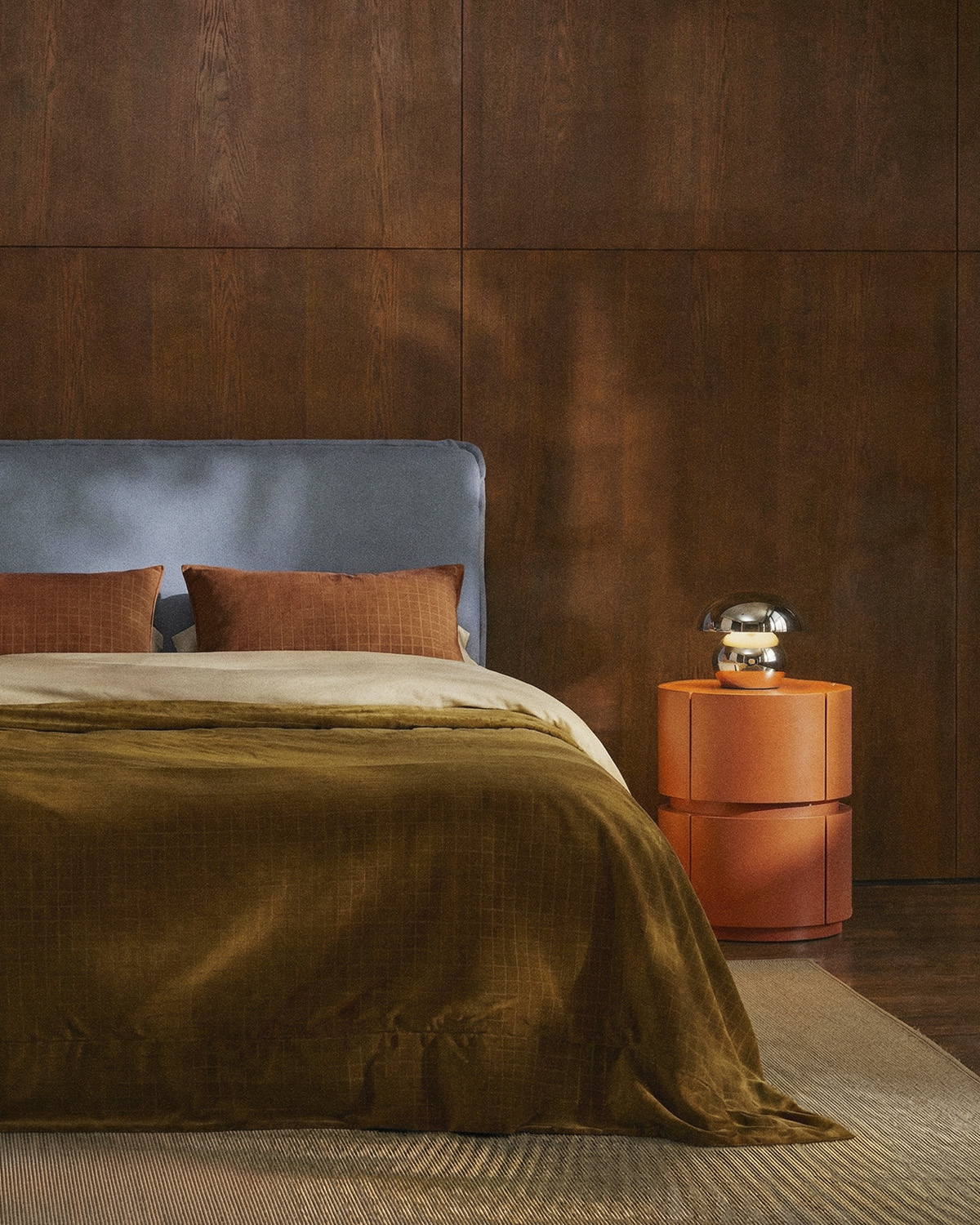 Pack of 2 Wooden Bedside Tables with Drawers (Ø40 cm) Maele, gallery image 2