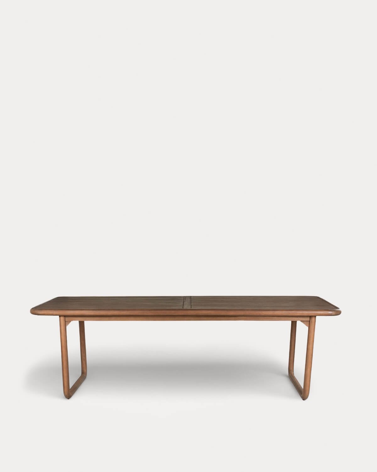 Rectangular Eucalyptus Wood Outdoor Table (240x100 cm) Elnes, gallery image 3