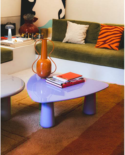 Wooden Coffee Table (95x90 cm) Cleon