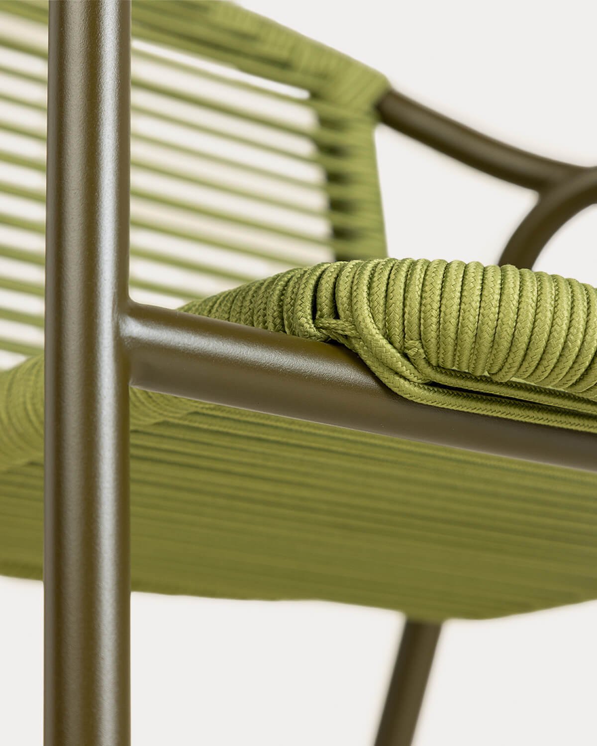 Metal and Rope Outdoor Chair Murna, gallery image 5