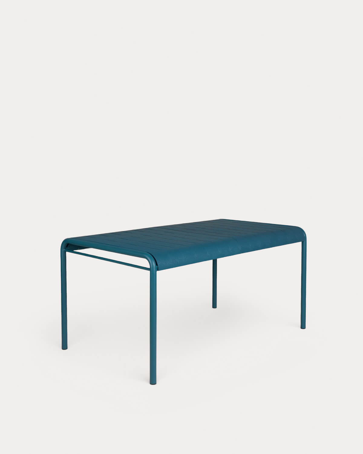 Rectangular Outdoor Table in Metal and Polypropylene (155x90 cm) Baztan, gallery image 1