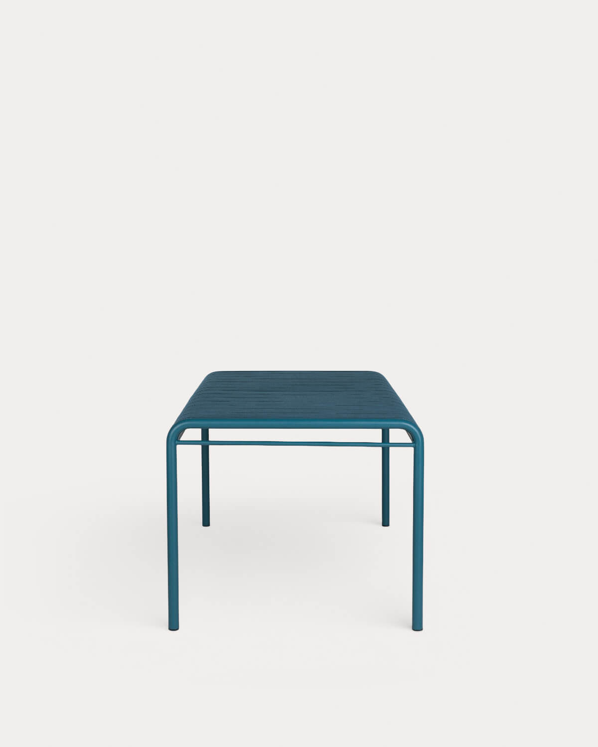 Rectangular Outdoor Table in Metal and Polypropylene (155x90 cm) Baztan, gallery image 4