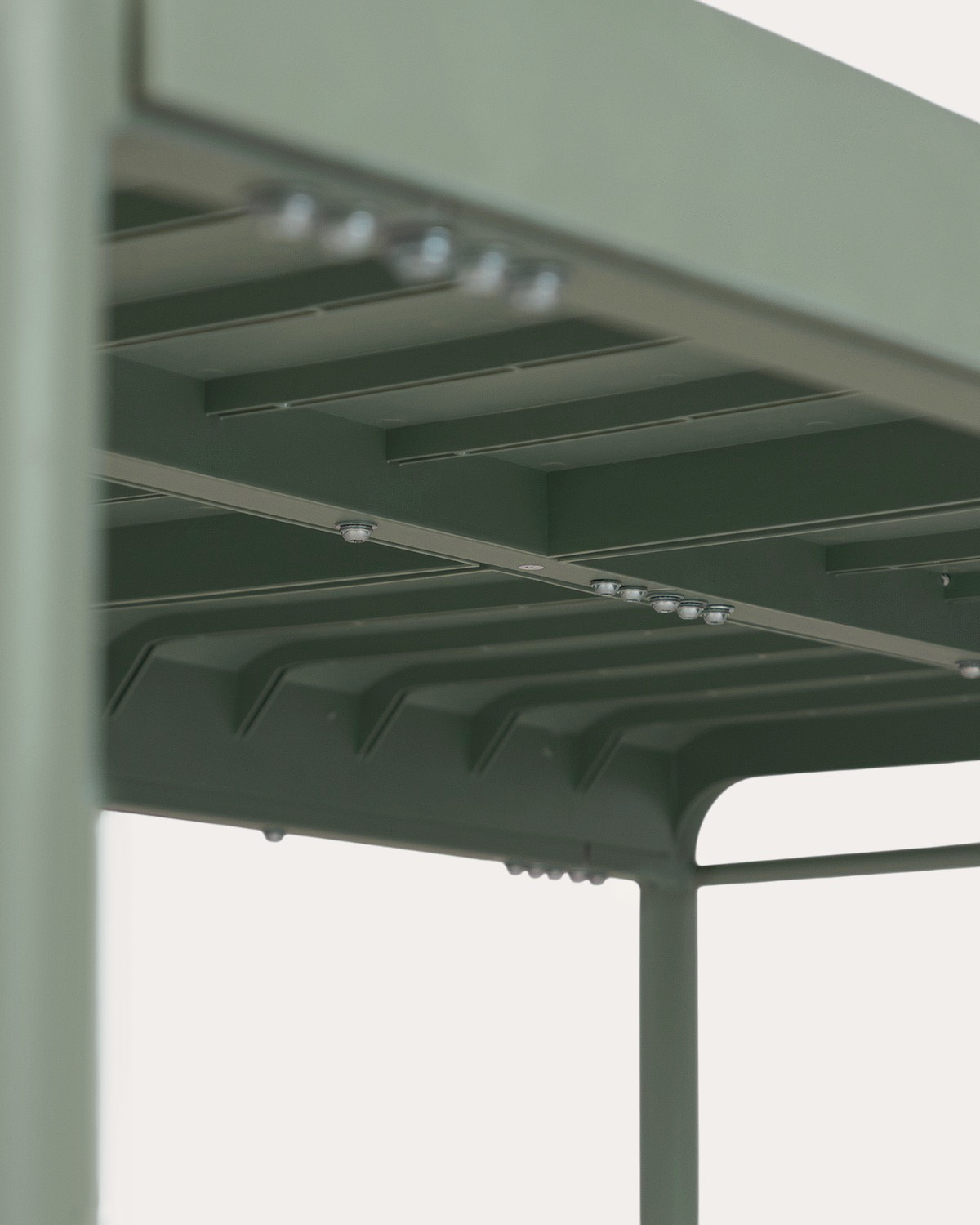 Rectangular Table (153x90 cm) and 4 Polypropylene Outdoor Chairs Set Baztan, gallery image 7