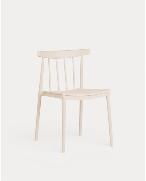 Pack 2 Polypropylene Outdoor Chairs Sunty