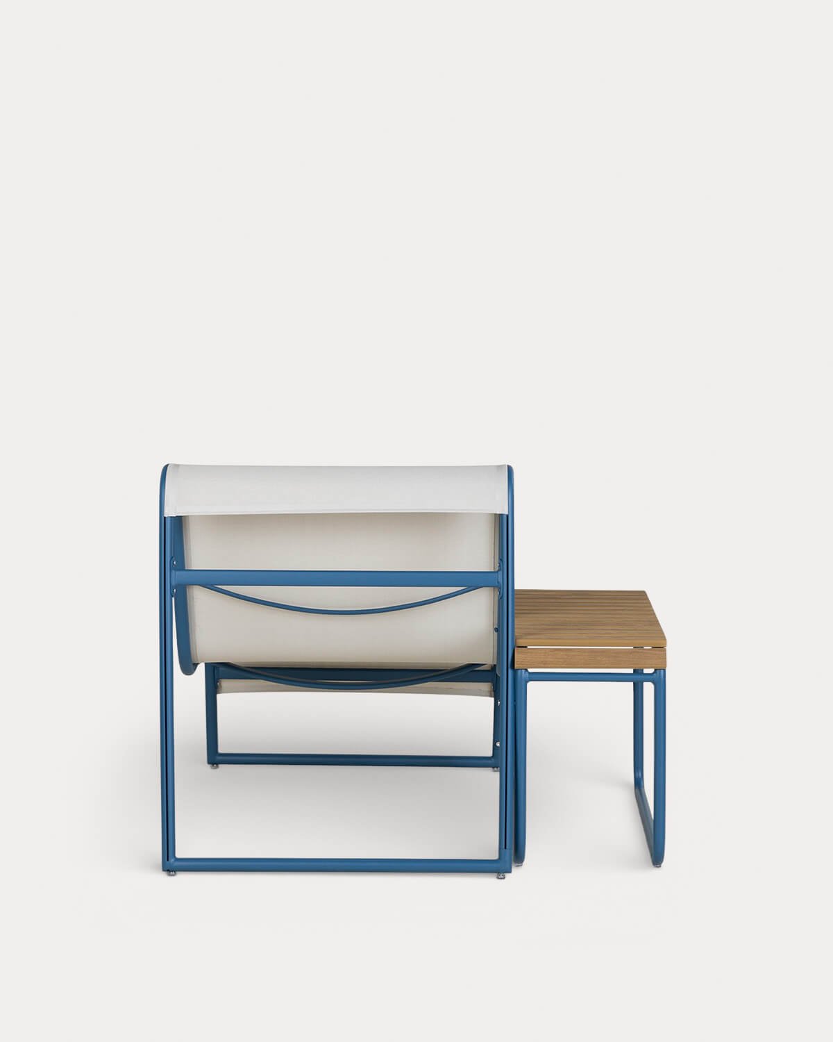 Set Garden Armchair with Aluminum Side Table Dreisi, gallery image 3