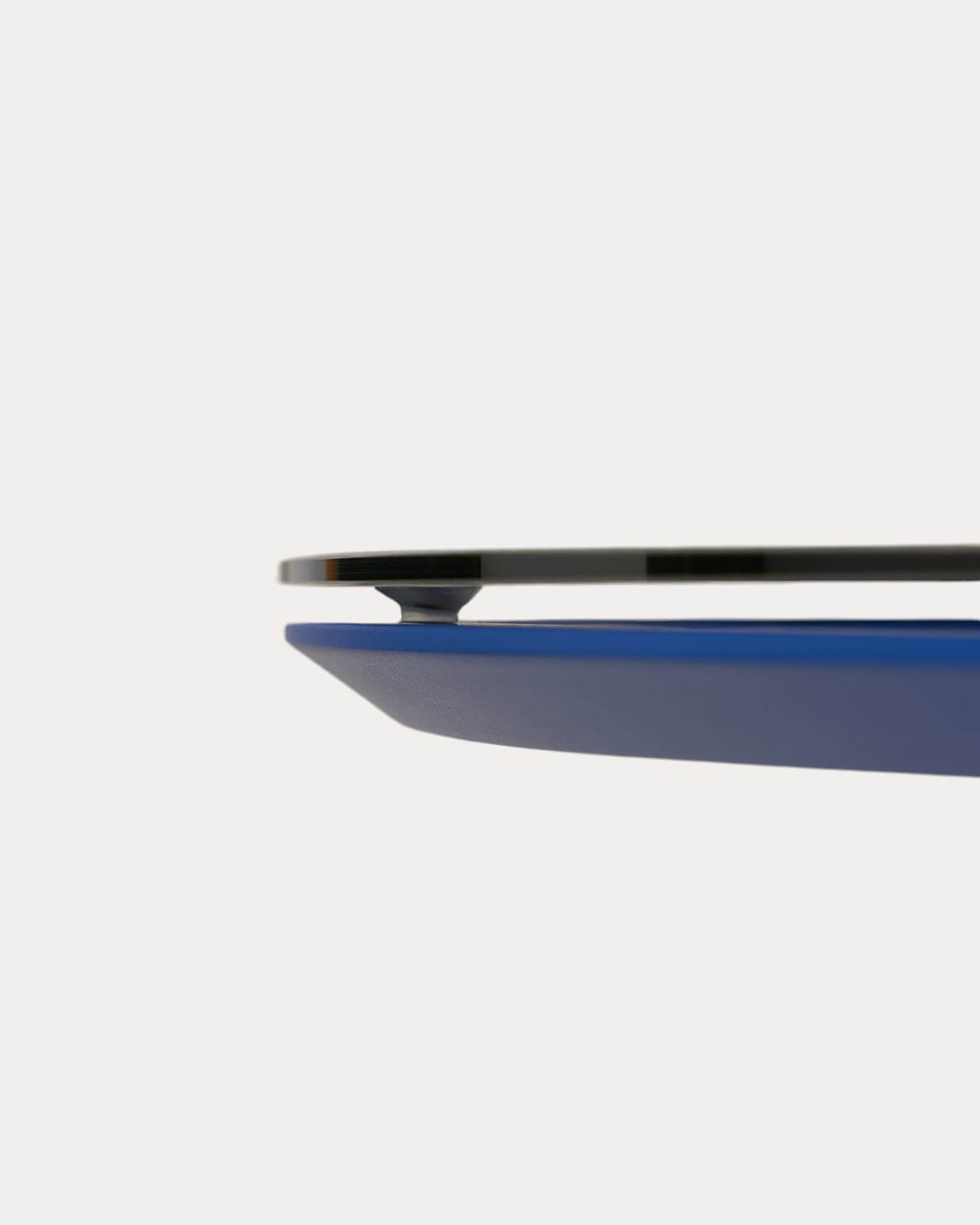 Round Dining Table in Metal and Tempered Glass (Ø120 cm) Llibet, gallery image 5