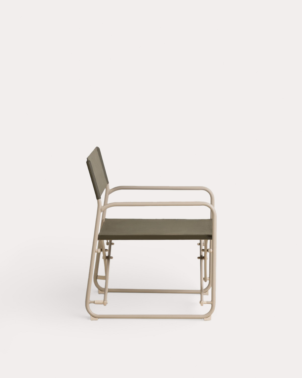 Folding Metal and Fabric Garden Chair Bowye, gallery image 3