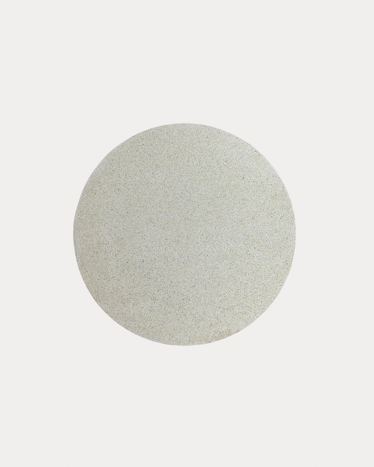 Round dining table Ø140 cm made of terrazzo and mango wood Atenas, gallery image 4
