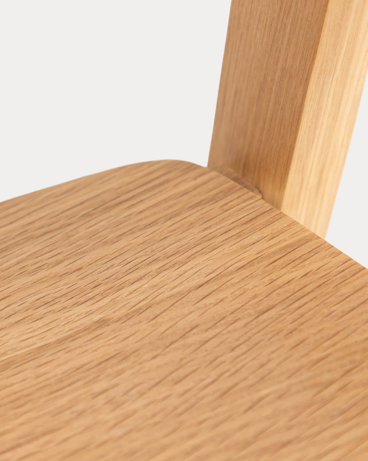 High Oak Wood Stool Laly, gallery image 6