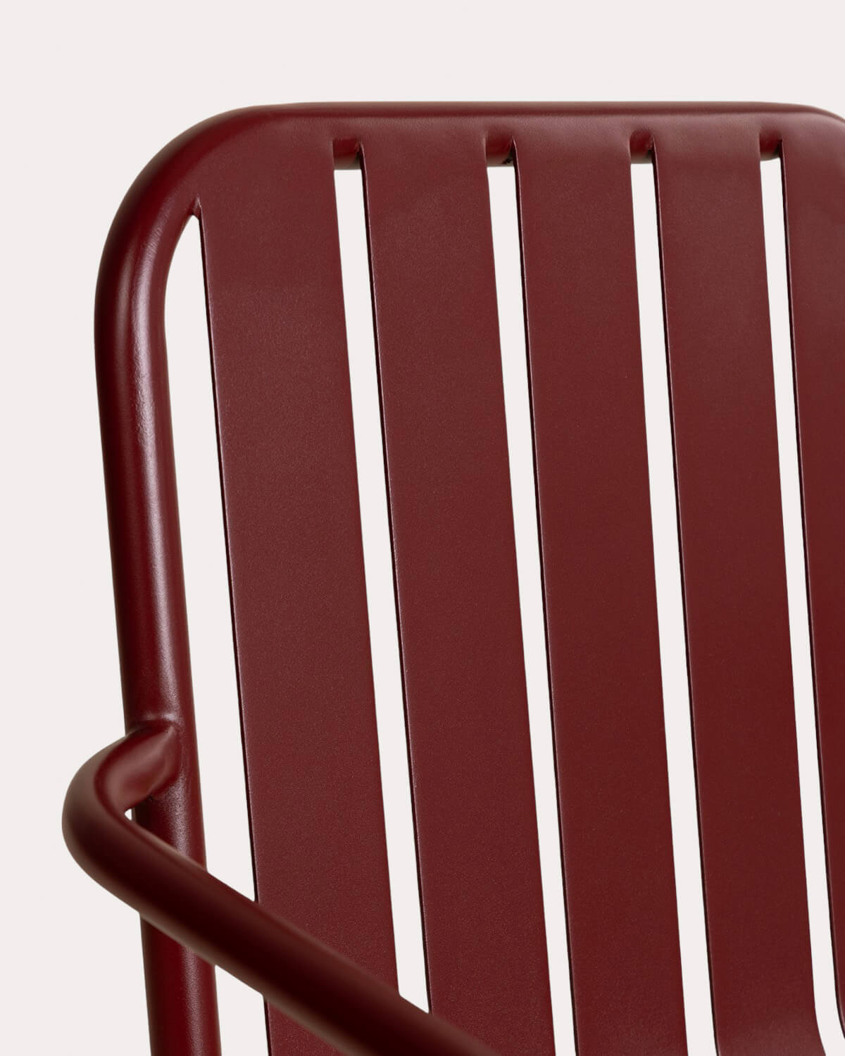 Pack 2 Outdoor Chairs with Metal Armrests Tavo, gallery image 5