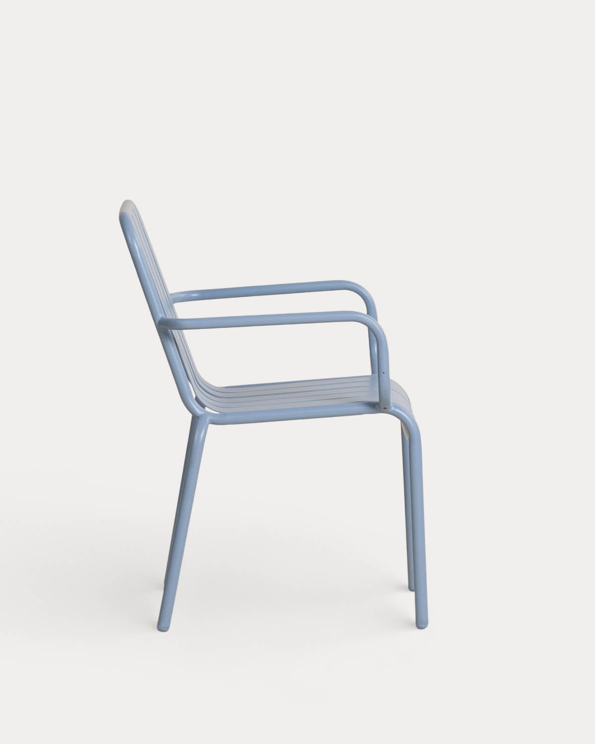 Pack 4 Outdoor Chairs with Metal Armrests Tavo, gallery image 2